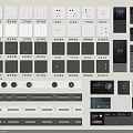Various Style Modern Switch Panels With White Gray Black Colors And Socket Functions