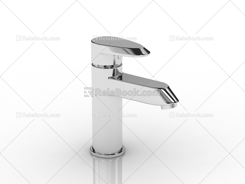 Modern faucet 3d model