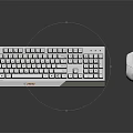 Modern Keyboard Wireless Mouse Keyboard Mouse suit 3d model