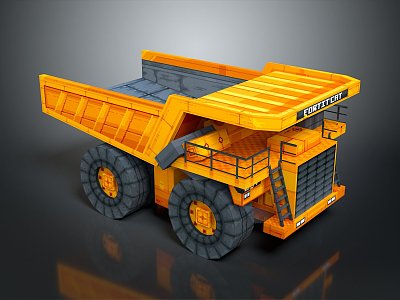 Dump truck dump truck dump truck pull earth truck model