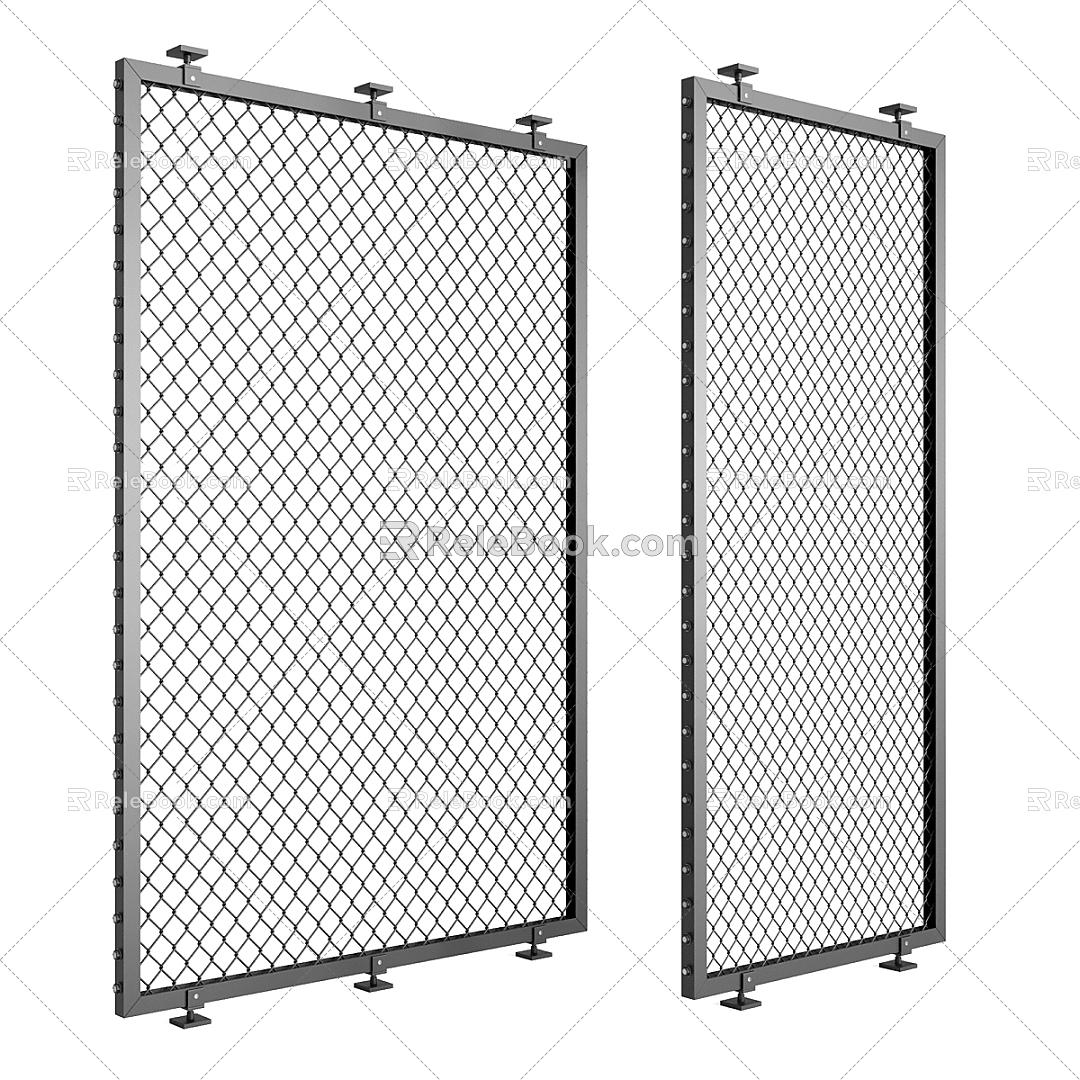 Metal mesh metal mesh fence metal mesh partition 3d model