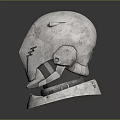 Sci-Fi Helmet Alien Helmet High Tech Helmet Game Helmet 3d model