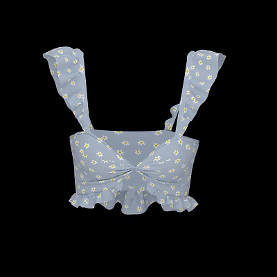 Women's Beach Swimsuit Women's Swimwear 3d model