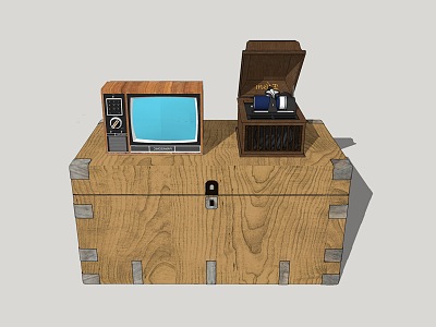 Modern Box Life Old Objects Locker model