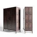 Yunshui Tanxin New Chinese Wardrobe 3d model