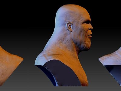 Thanos bust model