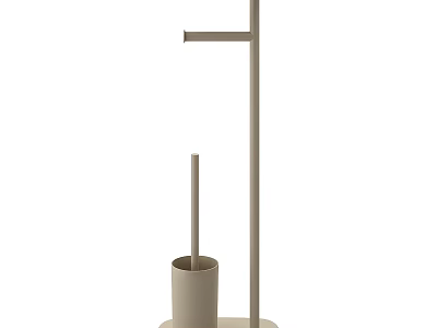 Elegant Modern Luxury Kitchen Accessory With Metal Hanger Stand And Ceramic Storage Holder 3d model