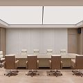 Modern Conference Room 3d model