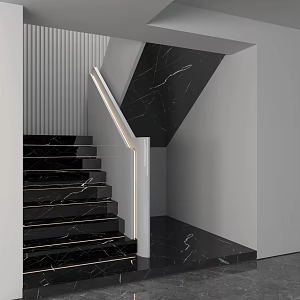 Modern Stairs 3d model