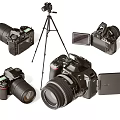 Modern Camera DSLR Camera Stand 3d model