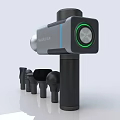 Professional Massage Gun Fitness Equipment with Multiple Massage Heads for Muscle Relief