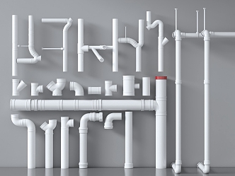 Piping 3d model