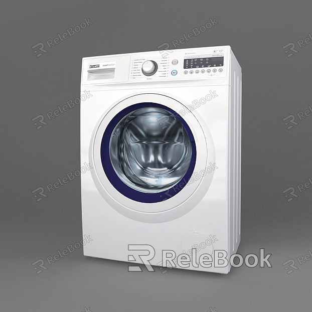 Modern washing machine model