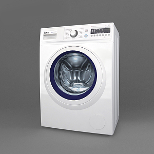 Modern washing machine 3d model