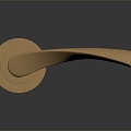 Modern Door Handle Opening Door Handle Metal Door Handle 3d model