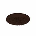 Soft Brown Fluffy Round Carpet for Living Room Home Decor