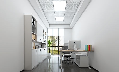 Modern Office Public 3d model