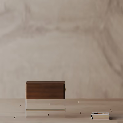 Modern Bedside Cabinet 3d model Modern Bedside Cabinet 3d model