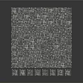 Detailed Urban City Model With Dense Buildings And Various Architectural Layouts