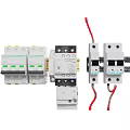 Different Types of Household Circuit Breakers Featuring Multiple Ports and Safety Components