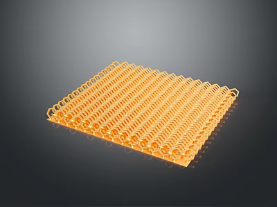 Honey Bee Hive With Yellow Hexagonal Cells And Natural Structure Design 3d model