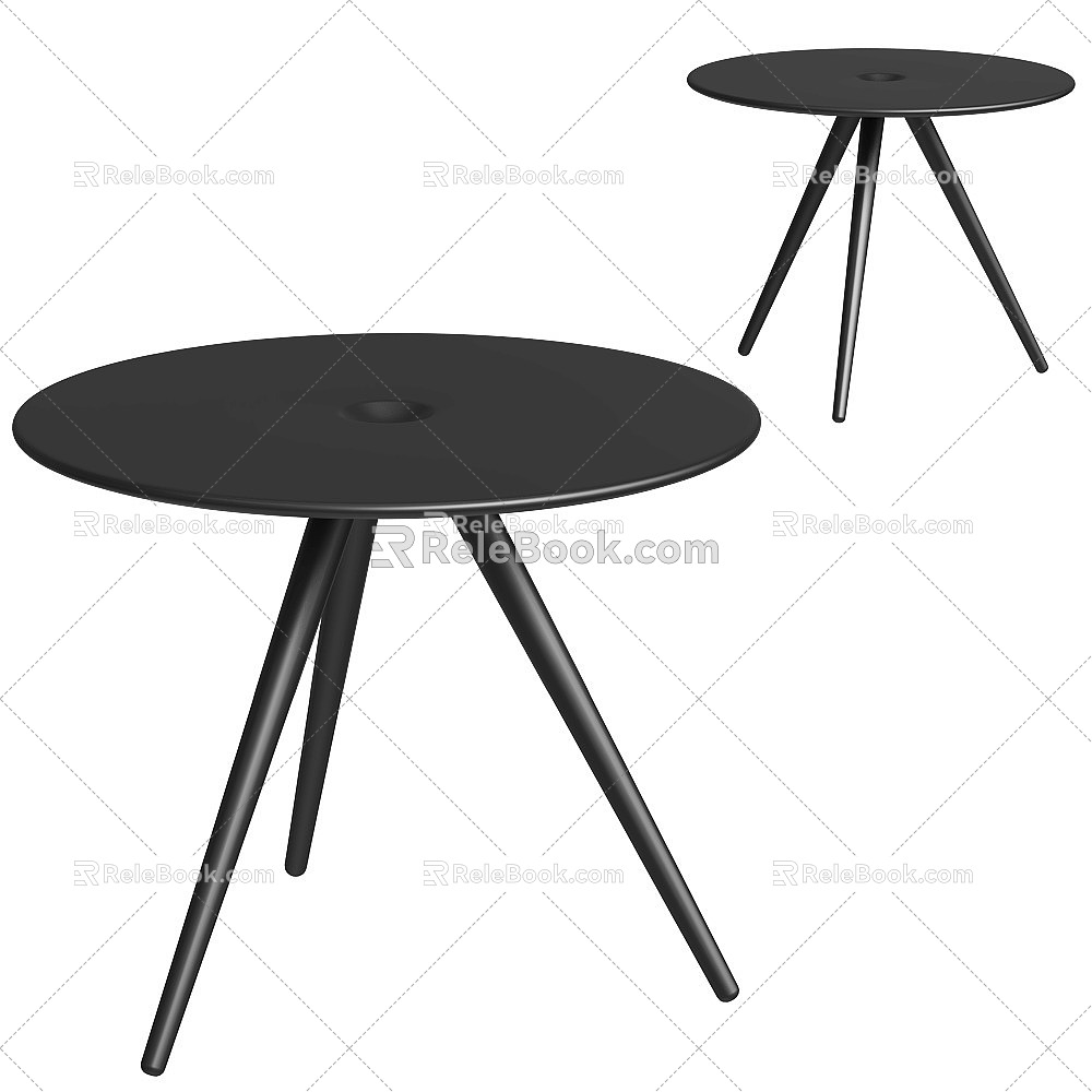 Fora Form Coffee Table Side Table 3d model