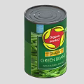 Organic Canned Green Beans With Natural Flavor Healthy Choice For Daily Use