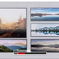 Stunning Landscape Paintings Featuring Mountain Lake Forest Sunrise Reflective Water And Natural Scenery