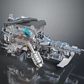 Engine Racing Engine Racing Engine Car Engine Car Engine Modern Vehicle 3d model