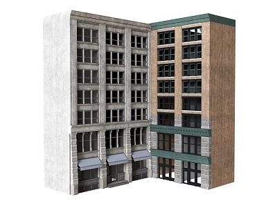 Office Building Public Building 3d model