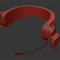 Modern Over Ear Headset With White Black Design Adjustable Headband And Microphone For Clear Audio