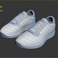 White Casual Sneakers With Laces And Red Accents For Comfortable Daily Wear