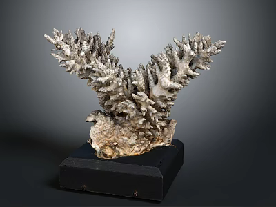 Artistic Silver Eagle Sculpture With Intricate Feather Details On Black Base 3d model