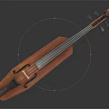Professional Solid Wood Cello Instrument With Spruce Top And Maple Back Design