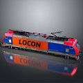 vintage train steam train train carriage locomotive head steam car carriage train modern vehicle 3d model