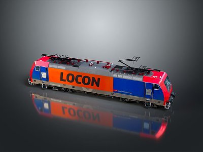 vintage train steam train carriage locomotive head steam carriage train modern vehicle 3d model