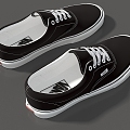 Canvas Shoes Trendy Shoes Casual Shoes Board Shoes Flat Shoes Low Face Number Low Mold Simple Mold Game Sub-era Movie and TV Grade Super Realistic High Precision 3d model