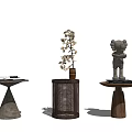 Modern side several side several corner several round several 3d model