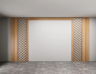 TV Wall 3d model
