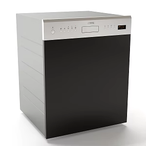 Dishwasher Drying Dishwasher Stainless Steel Built-in Dishwasher 3d model