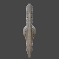 Winged Mythical Game and Movie Character With Lion Body Human Head and Feathered Details
