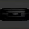 BerryCloud Black Electronic Device With Landmark Pattern 98% Humidity And Water Drop Icon