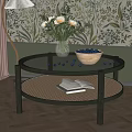 Nordic coffee table 3d model