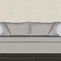 Silent double sofa 3d model