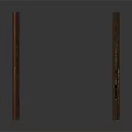 Decorative Traditional Wooden Room Dividers With Tiger Motifs And Oriental Artwork