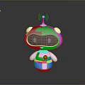 Robot Assistant Small Robot Butler Robot Butler 3d model