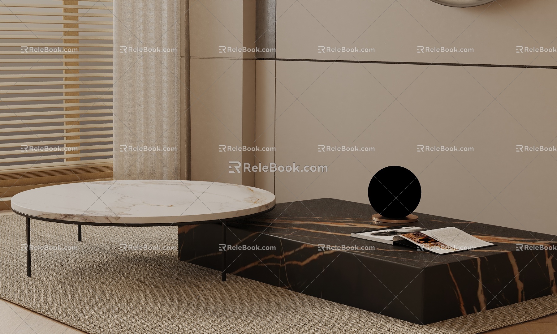 Coffee table 3d model