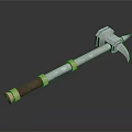 Hammer Warhammer Cartoon Hammer Magic Hammer Thor's Hammer Ancient Weapons Cold Weapons Medieval Items 3d model