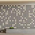 New Chinese background wall modeling background wall 3d model
