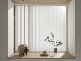 Modern dream blinds venetian blinds 3d model